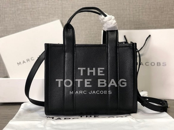 Marc Jacobs Black The Leather Mini Tote Bag