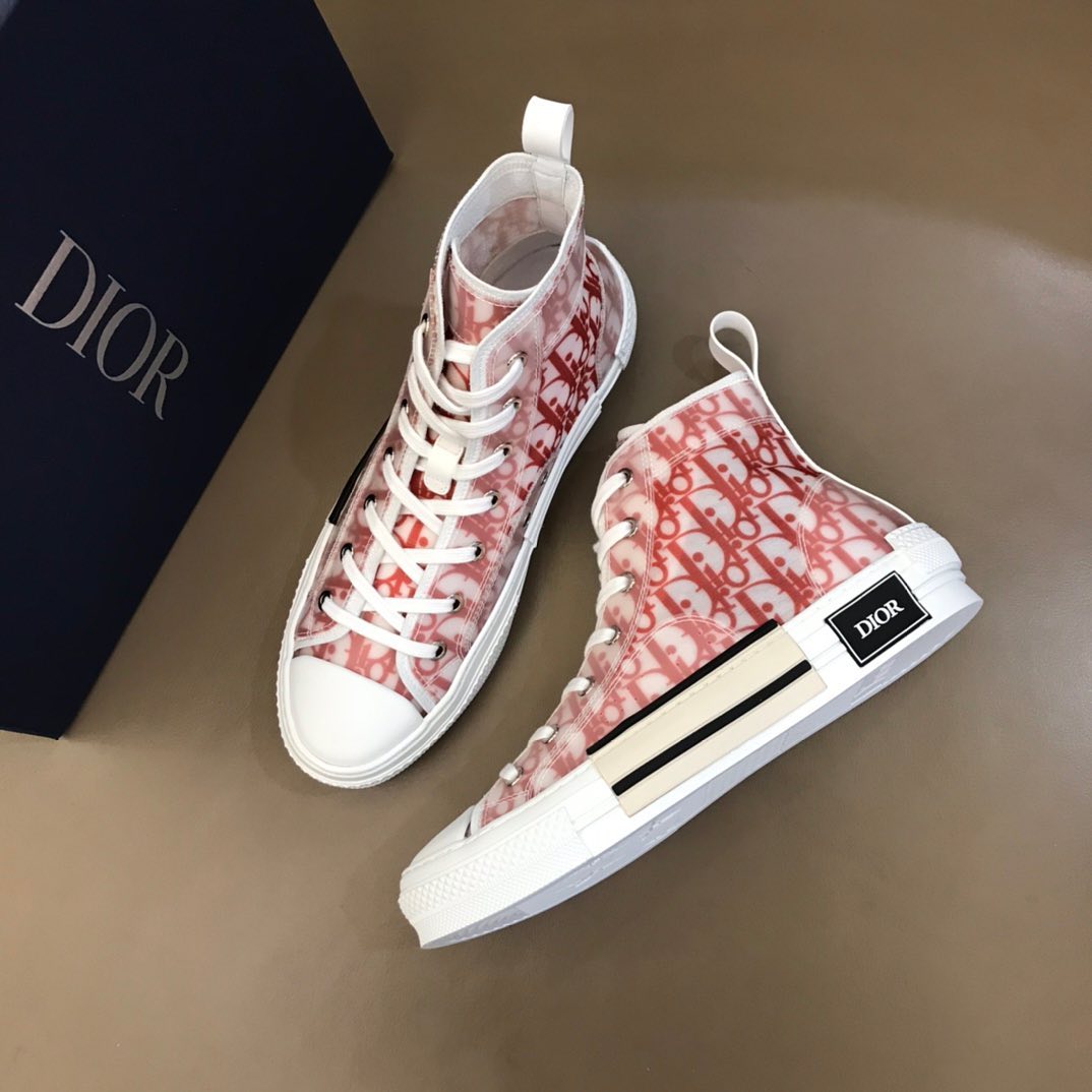 Dior Sneakers (Red) – Luxxe