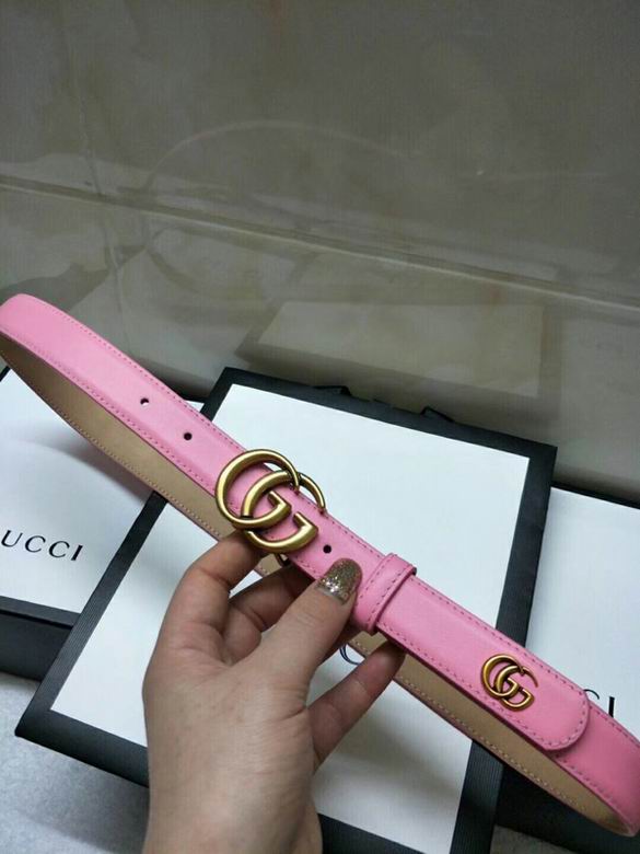 Gucci GG Marmont Leather Belt
