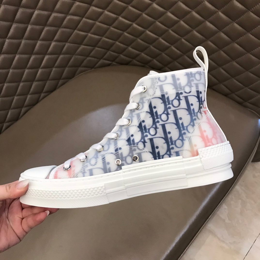 B23 High-Top Sneakers (Blue & Red)