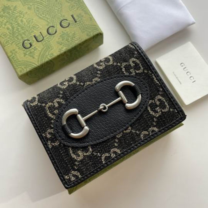 Gucci Horsebit 1955 Card Case Wallet