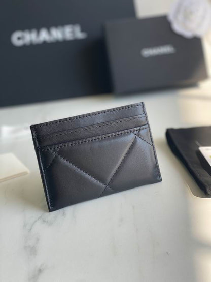 Chanel 19 Card Holder