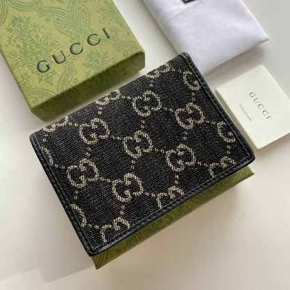 Gucci Horsebit 1955 Card Case Wallet