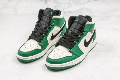 Air Jordan 1 Mid Pine Green