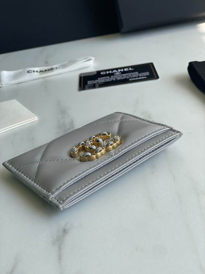 Chanel 19 Card Holder