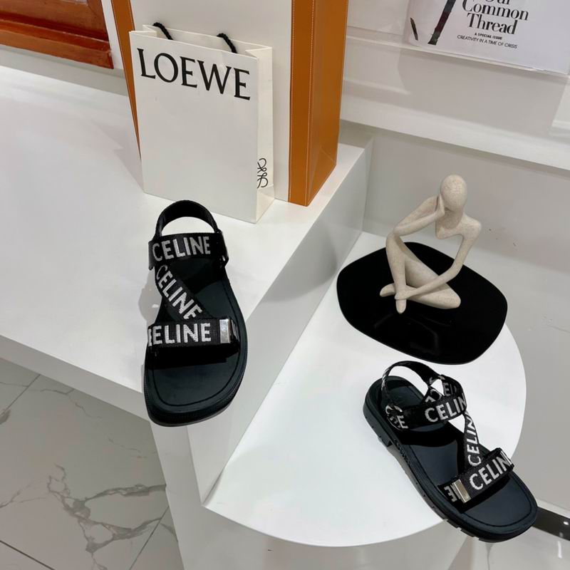 Celine criss outlet cross sandal