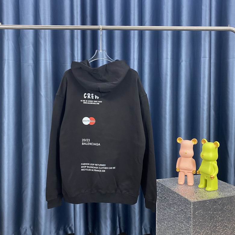 Crew best sale balenciaga hoodie