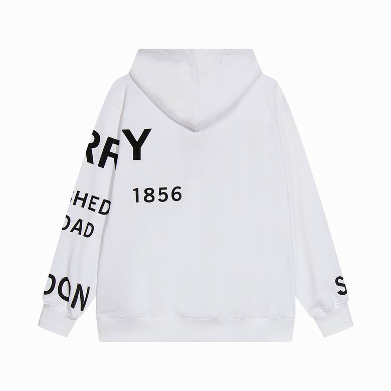 Burberry best sale hoodie white