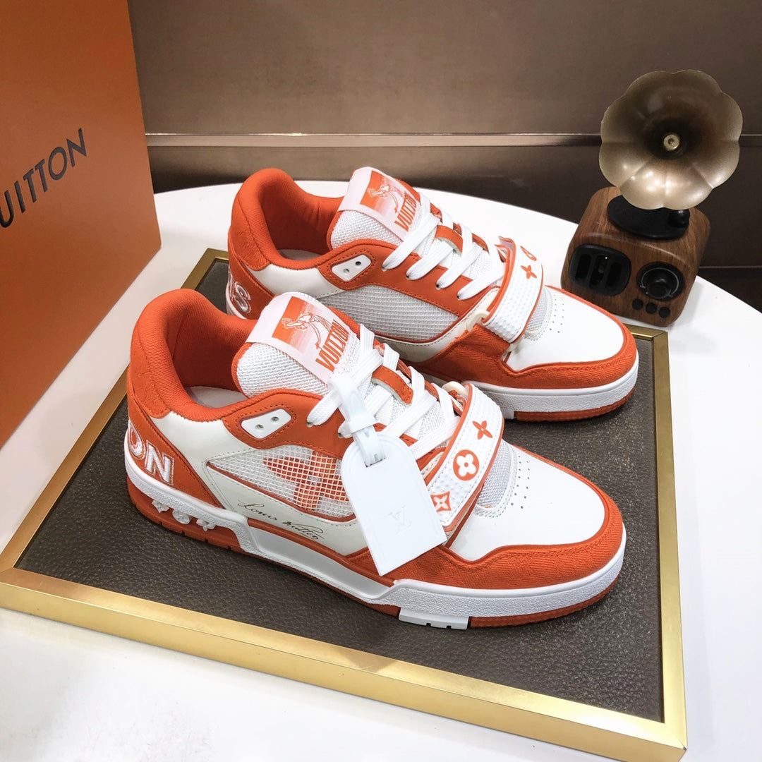 Louis Vuitton LV Trainer Sneaker Rose – The Luxury Shopper