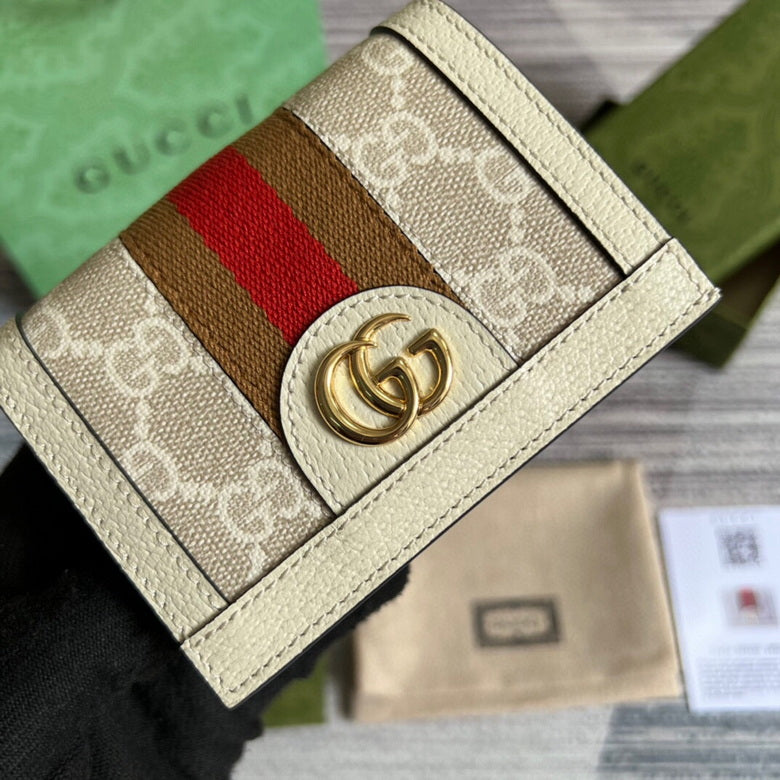 Gucci Ophidia GG Card Case Wallet