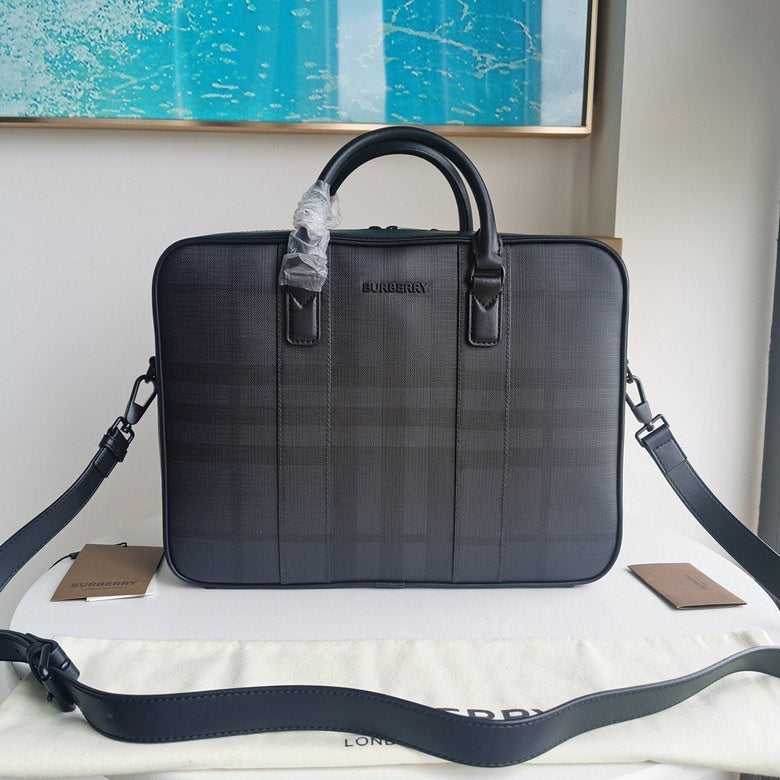 Burberry Check Ainsworth Briefcase