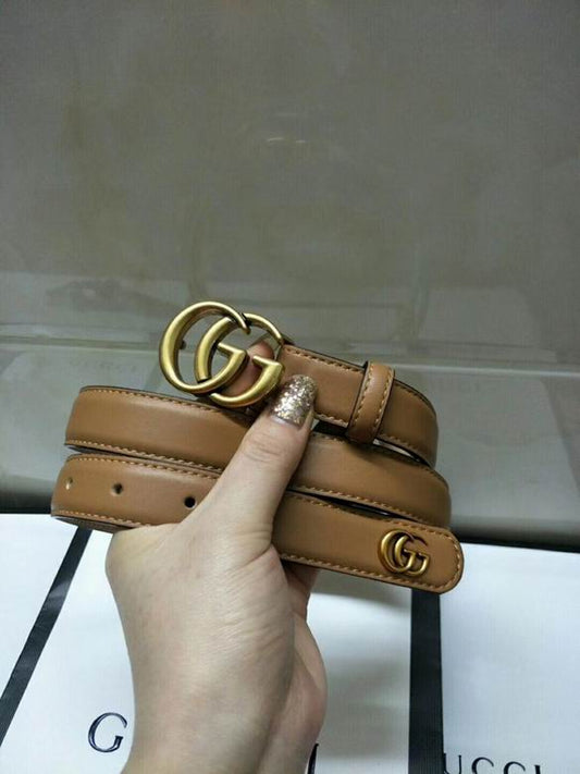 Gucci GG Marmont Leather Belt