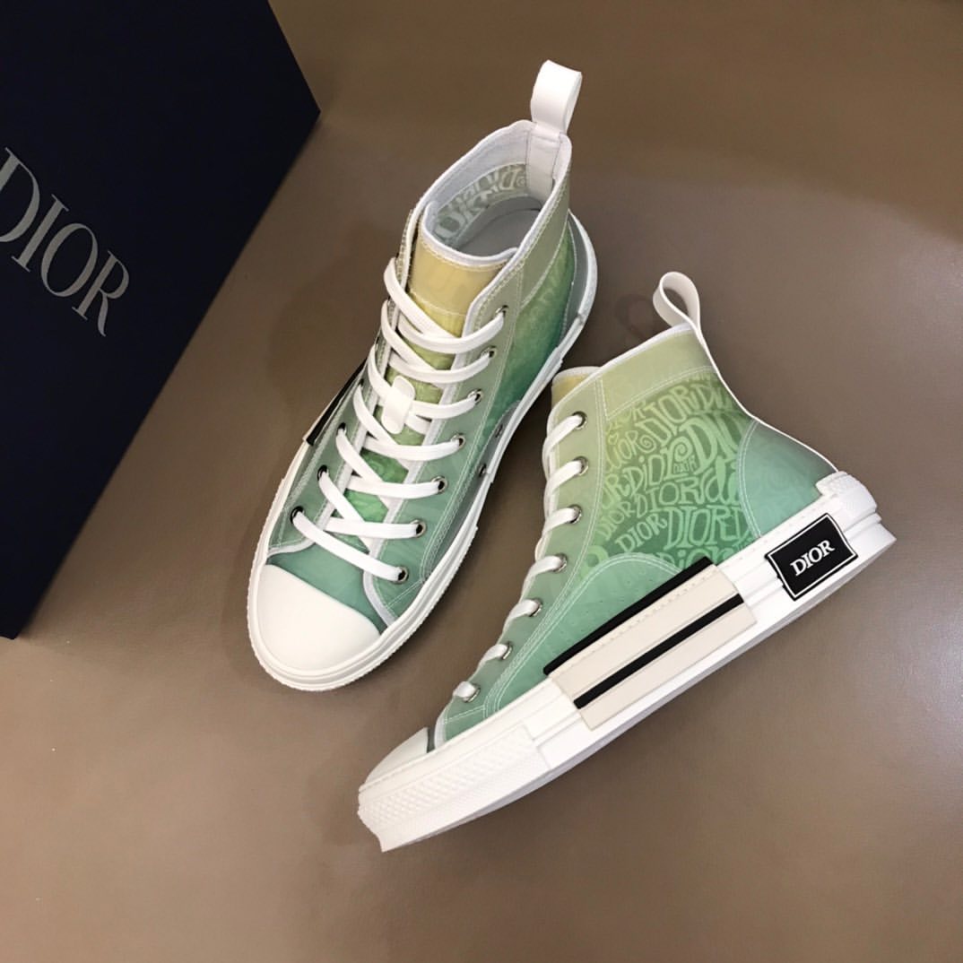 B23 High-Top Sneakers (Green)