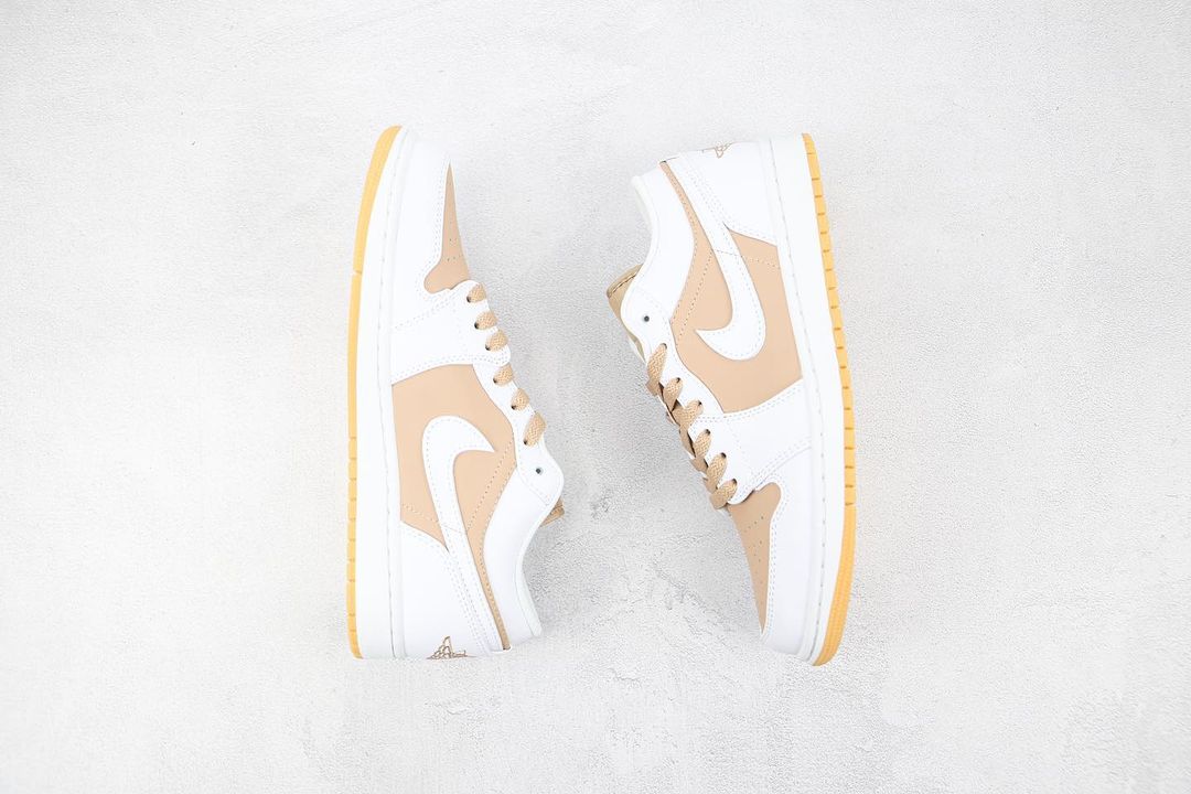 Air Jordan 1 Low Gum White