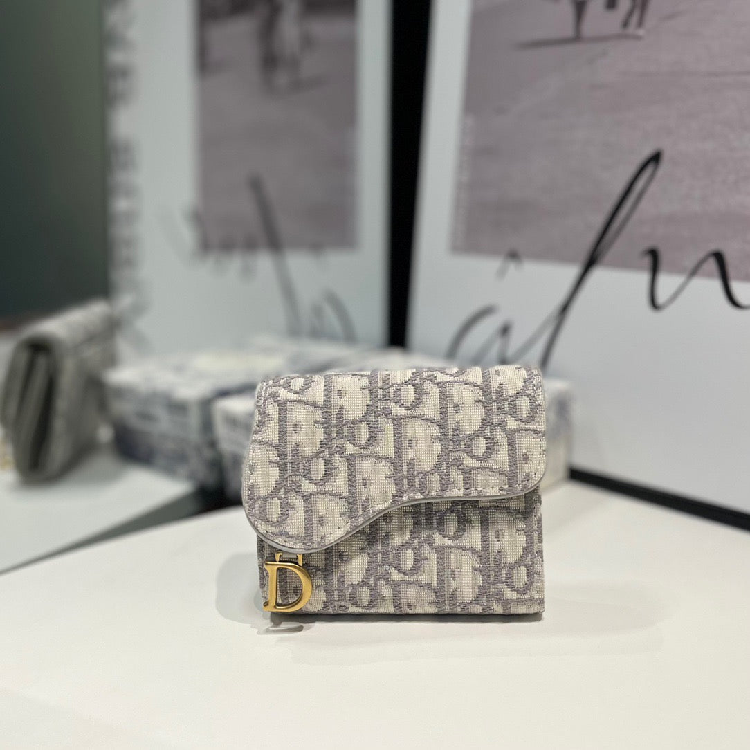 Dior saddle mini online wallet