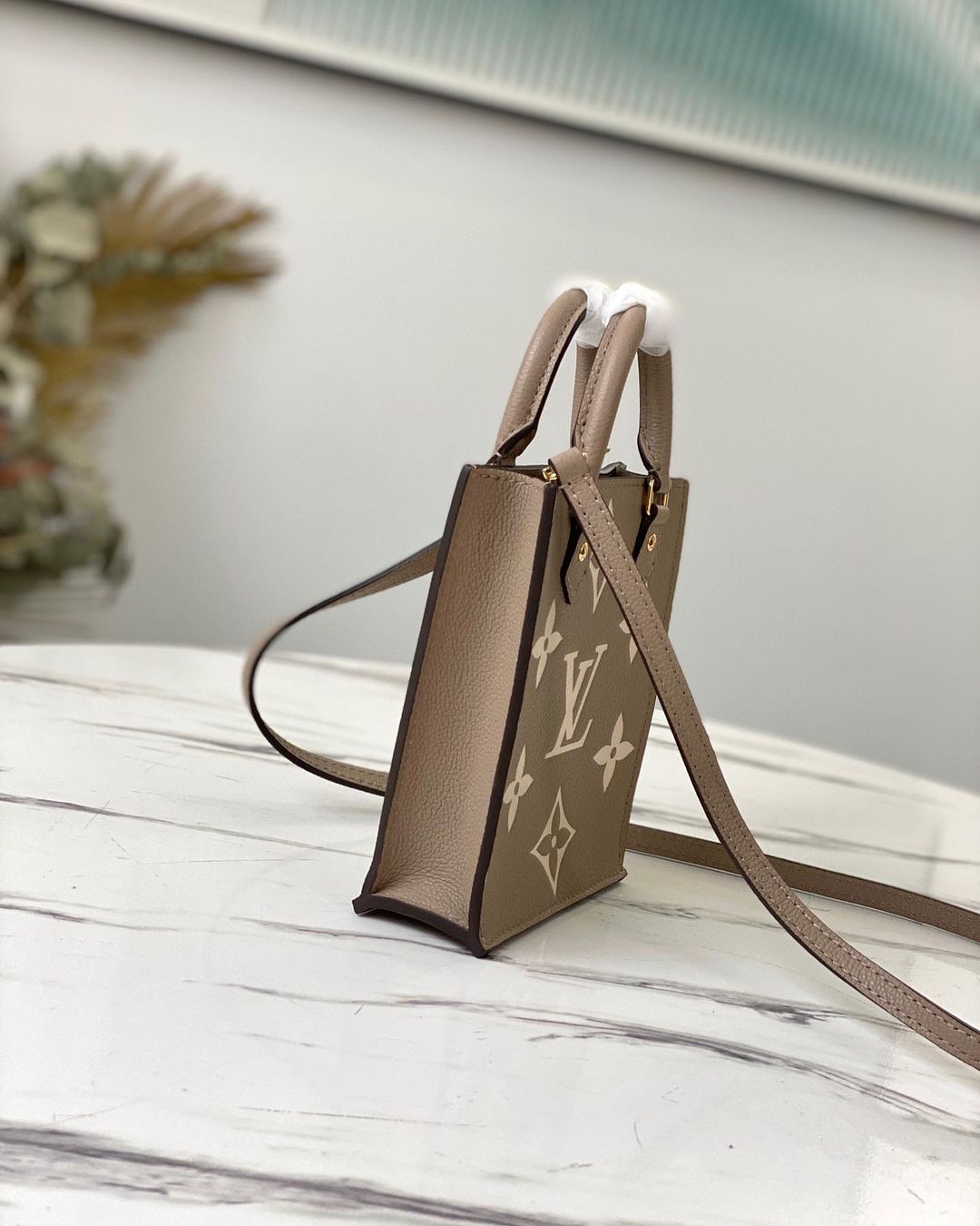 Louis Vuitton Monogram Petit Sac Plat - Brown Mini Bags, Handbags -  LOU721805