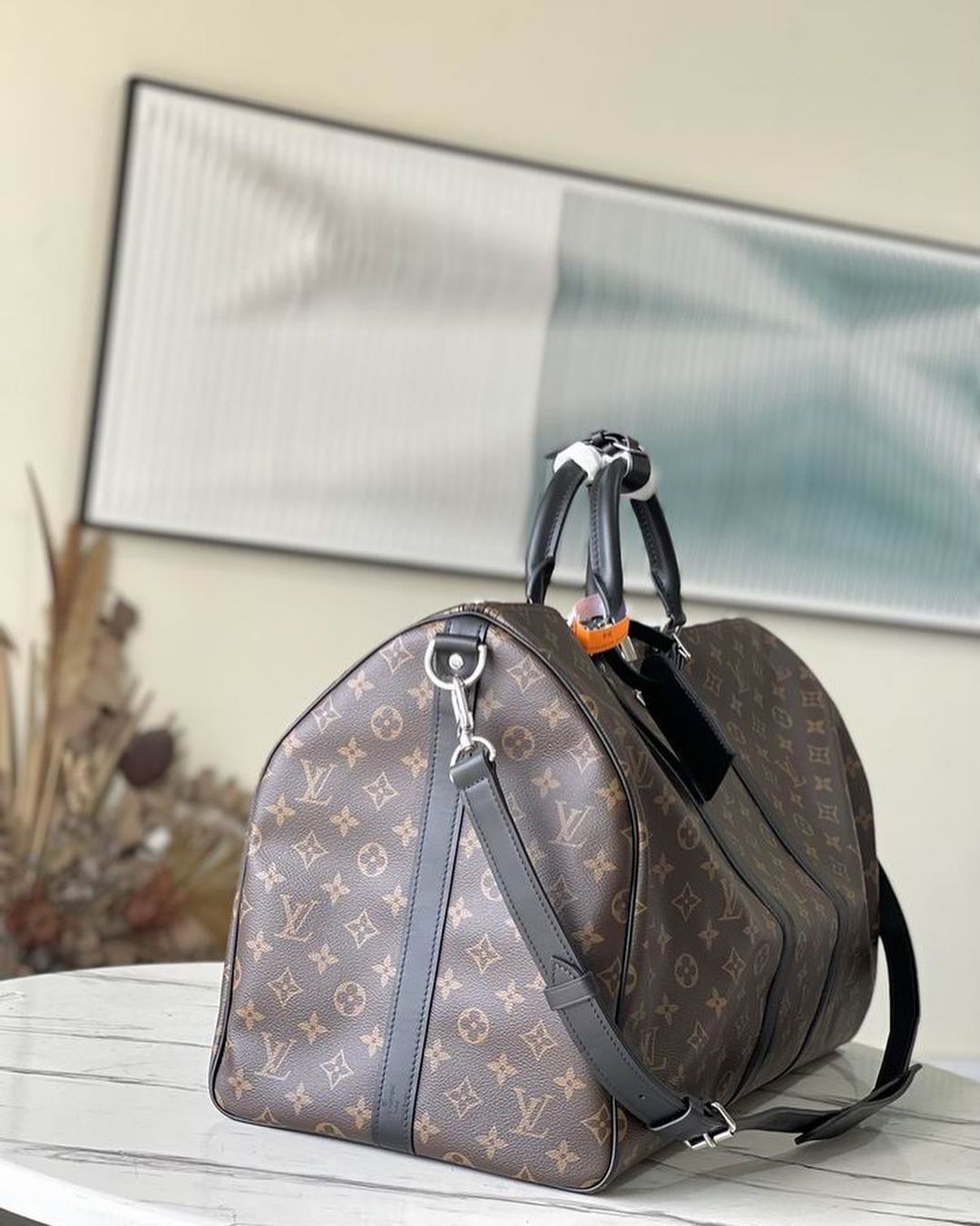 Louis Vuitton Keepall Bandouliere 45 Game On Monogram in Coated Canvas with  Goldtone  US