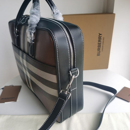 Burberry Check Ainsworth Briefcase