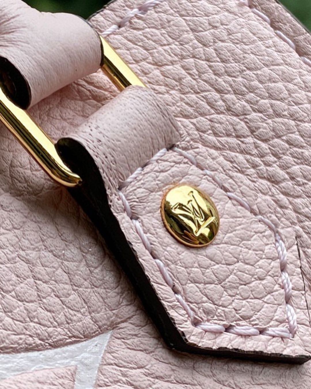 Túi Louis Vuitton Petit Sac Plat Bag Pink Canvas  97Luxury