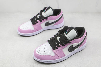 Air Jordan 1 Low Violet Shock White Black