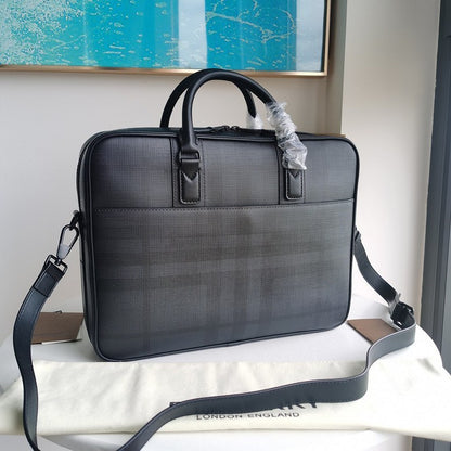 Burberry Check Ainsworth Briefcase