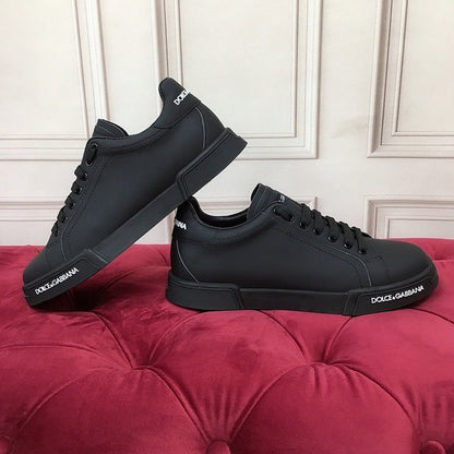 Dolce & Gabbana Calfskin Nappa Portofino Sneakers