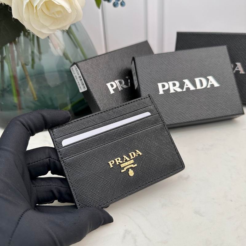 Prada Small Saffiano Card Holder