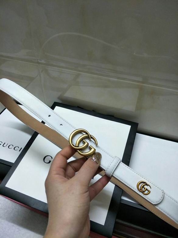 Gucci GG Marmont Leather Belt