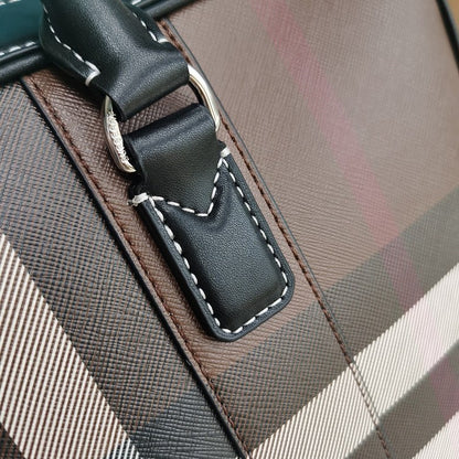 Burberry Check Ainsworth Briefcase