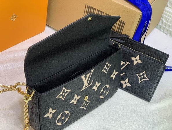 Louis Vuitton Pochette Felicie (With Removable Zipped Pocket and 8