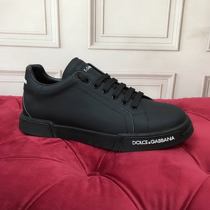 Dolce & Gabbana Calfskin Nappa Portofino Sneakers