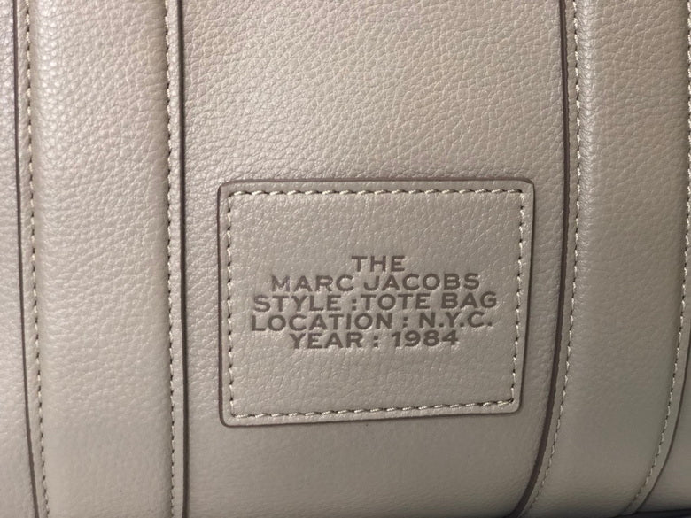 Marc Jacobs The Leather Mini Tote Bag (Brown)