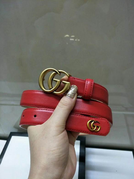 Gucci GG Marmont Leather Belt