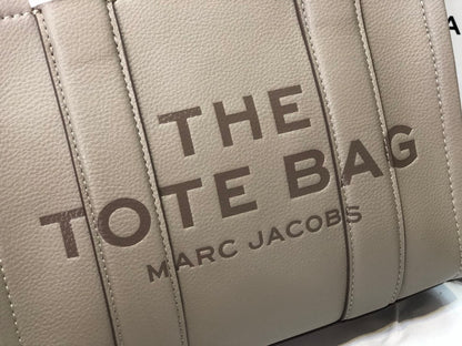 Marc Jacobs The Leather Mini Tote Bag (Brown)